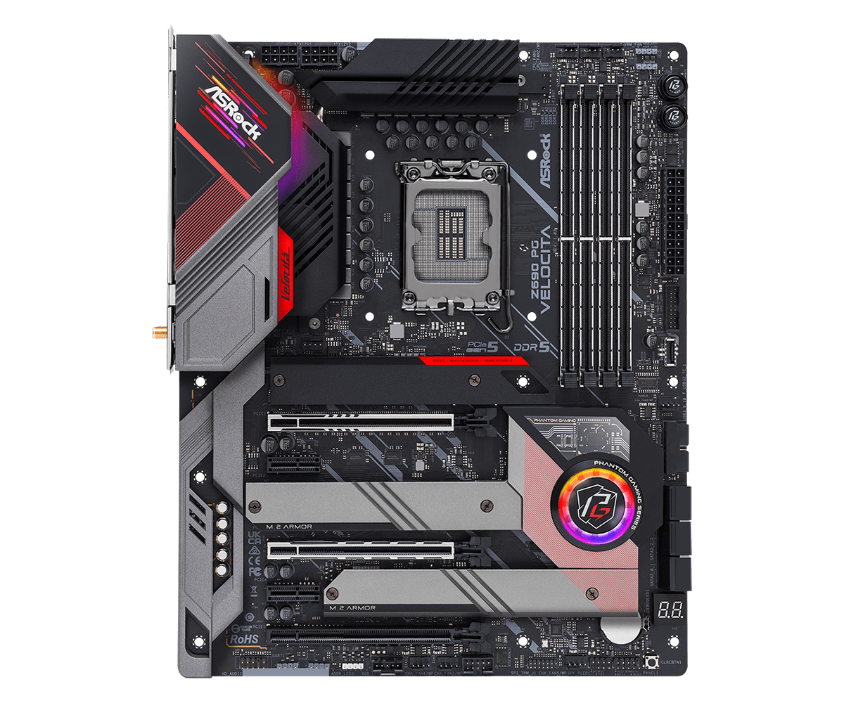 Asrock Z690 PG VELOCITA マザーボード - Lga 1700 Ddr5 Itx Motherboard のレビューと価格