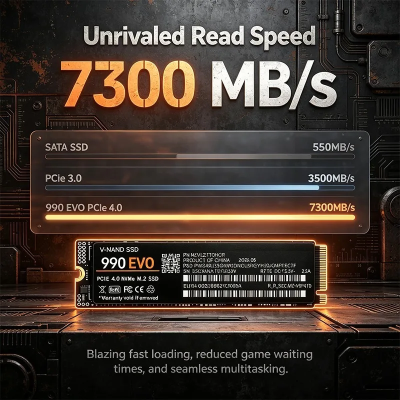 ゲーミング向けM.2 NVMe SSD 990 EVO PC - M.2 Nvme 4Tb Pcie 4.0 Ssd のレビューと価格