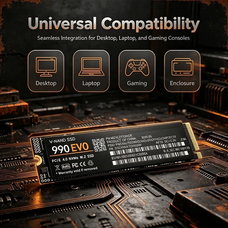 ゲーミング向けM.2 NVMe SSD 990 EVO PC - M.2 Nvme 4Tb Pcie 4.0 Ssd のレビューと価格