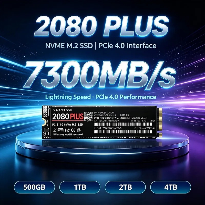 新品 2080 PLUS NVMe M.2 2280 SSD - M.2 Nvme 4Tb Pcie 4.0 Ssd のレビューと価格