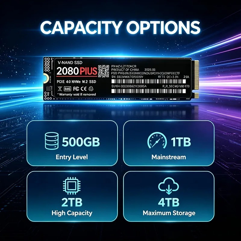 新品 2080 PLUS NVMe M.2 2280 SSD - M.2 Nvme 4Tb Pcie 4.0 Ssd のレビューと価格