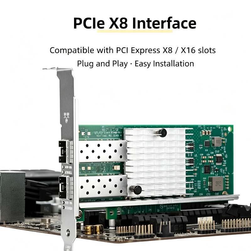 X520-DA2 82599EN 10G SFP+ デュアル - 10Gb Sfp+ Pcie Network Card Dual Port のレビューと価格
