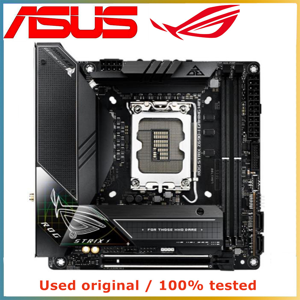 ASUS ROG STRIX Z690-I GAMING W - Lga 1700 Ddr5 Itx Motherboard のレビューと価格
