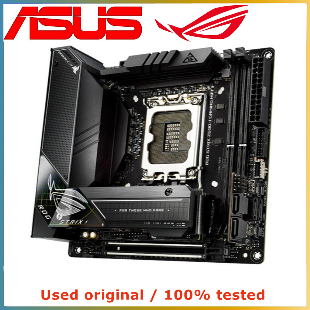ASUS ROG STRIX Z690-I GAMING W - Lga 1700 Ddr5 Itx Motherboard のレビューと価格